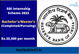 rbi internship