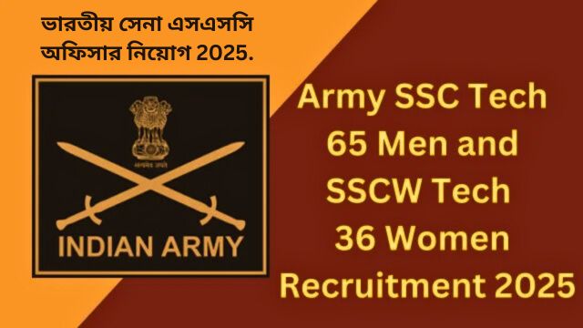 Indian Army SSC Officer Recruitment 2025